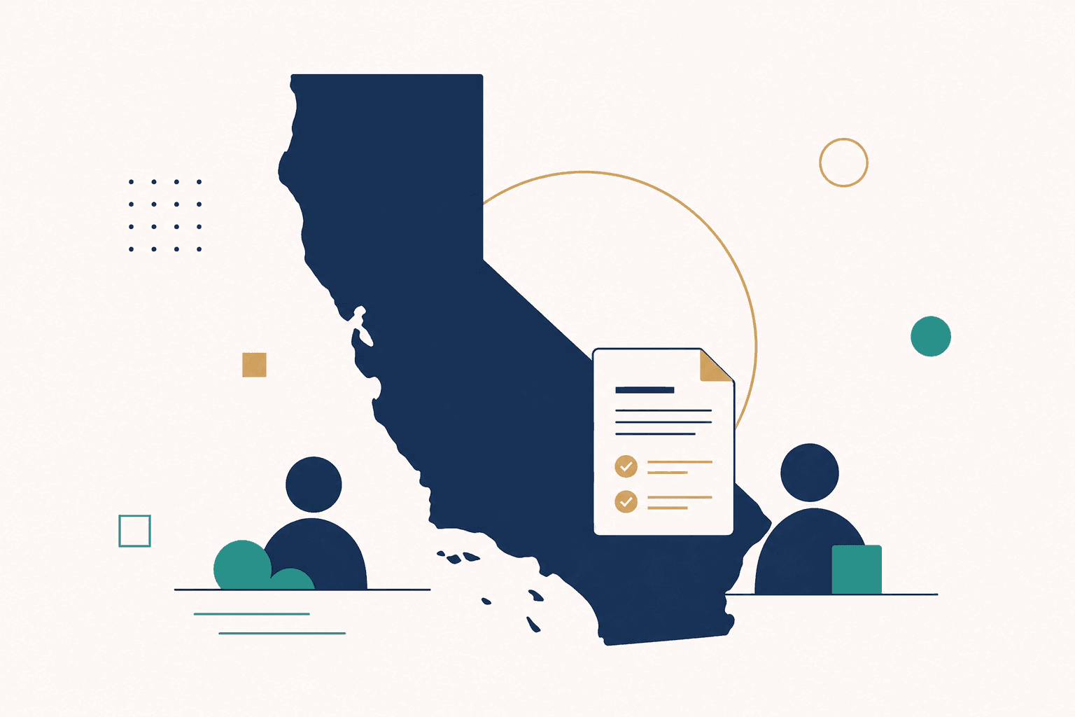 California state illustration